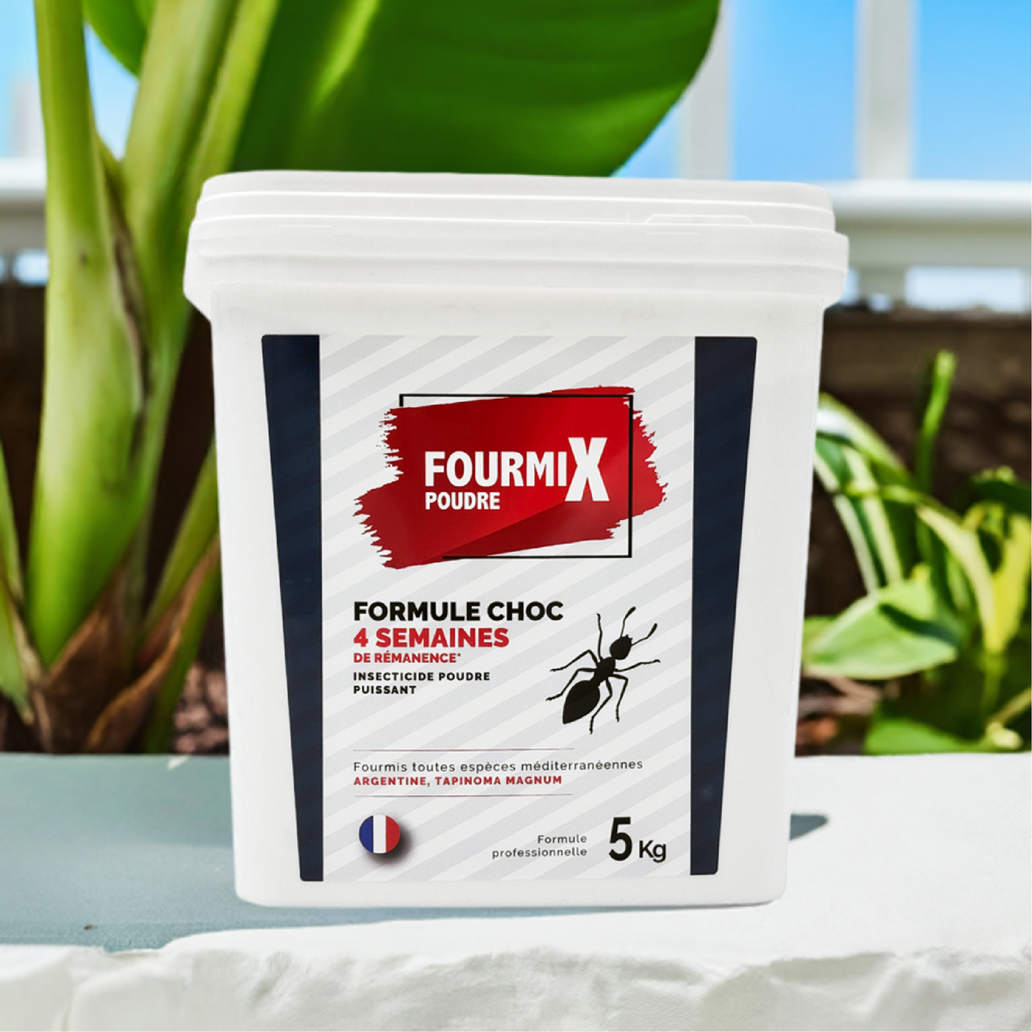 FourmiX Poudre – Insecticide Anti-Fourmis à Saupoudrer ou Pulvériser – Action Choc - Fabriqué en France