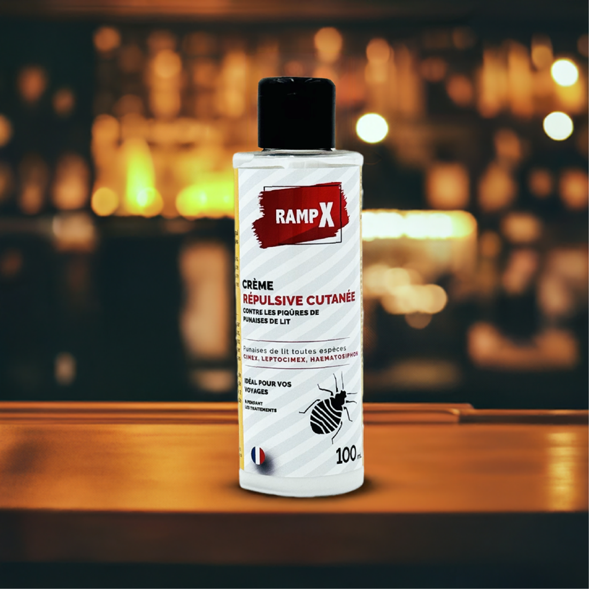 Repulsive Items RampX Crème Répulsive Cutanée 100mL – Protection Anti-Piqûres de Punai ...